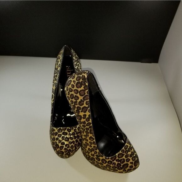 WOMEN"S ANIMAL PRINT STILETTOS PUMP SHOES - Picture 10 of 15